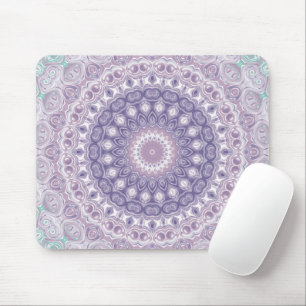 Lavendel och Syren Mandala Mönster Musmatta