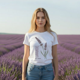 Lavendel öst. Natur T Shirt