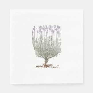 Lavendel Pappersservett