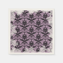 Lavendel Pastell Mjuk Grunge Tekann Smörgåsservett Pappersservett
