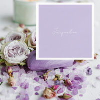 Lavendel Personlig Skript Dusch Cocktail 