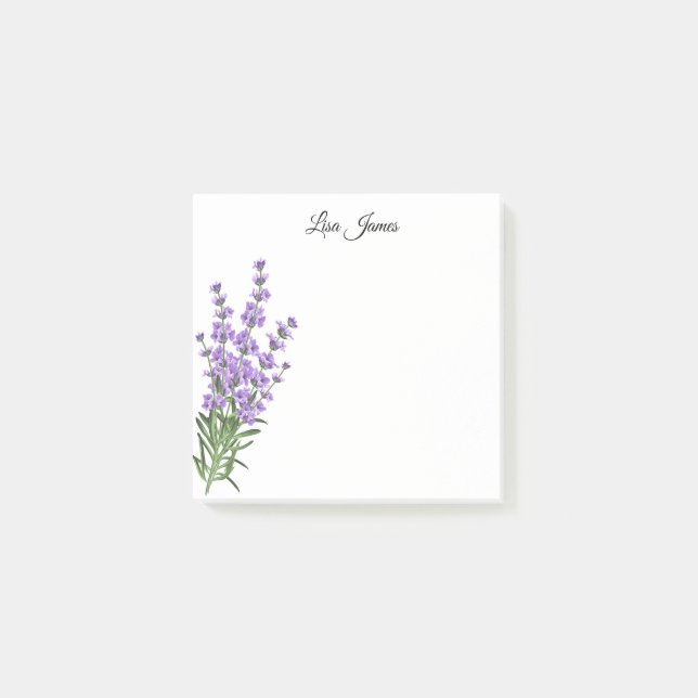 Lavendel  post-it block (Framsida)