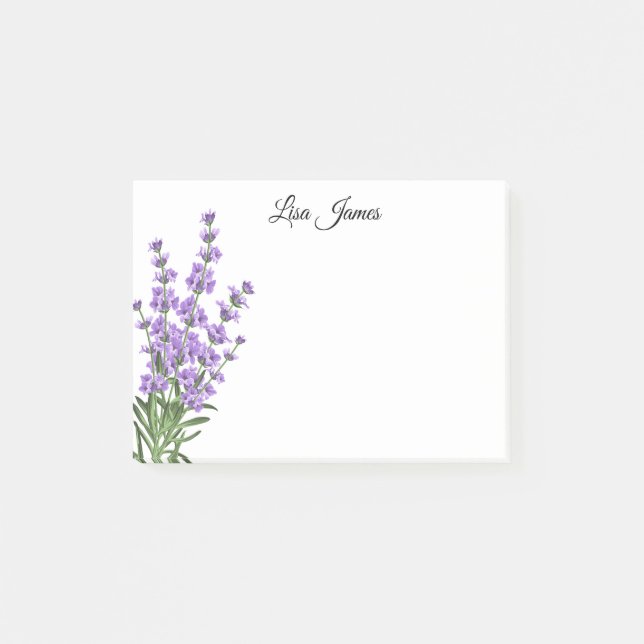 Lavendel  post-it block (Framsida)