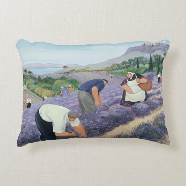 Lavendel Prydnadskudde (Framsidan)