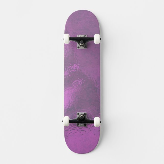 Lavendel Ripple Skateboarddäck Skateboard Bräda 20,5 Cm (Framsida)