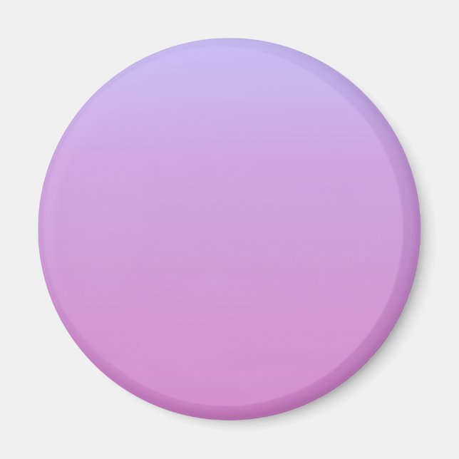 Lavendel Rosa Gradient Magnet (Framsidan)