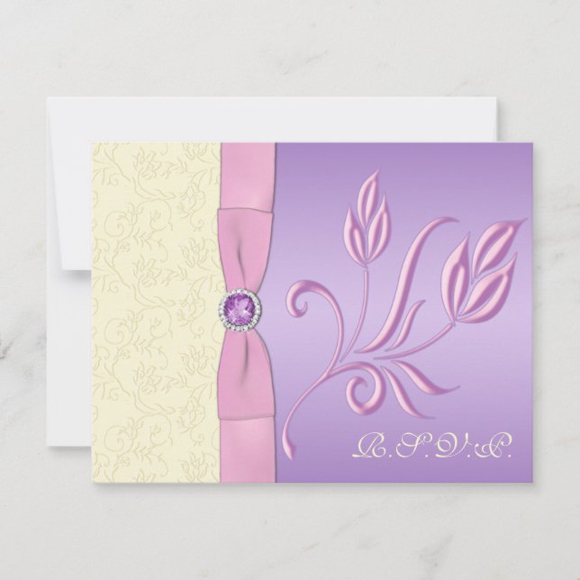 Lavendel, Rosa och Elfenbenskustens OSA kort (Framsida)