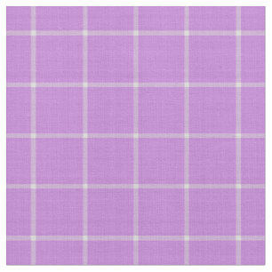 Lavendel Rosa Rutigt Gingham Rutmönster Tyg