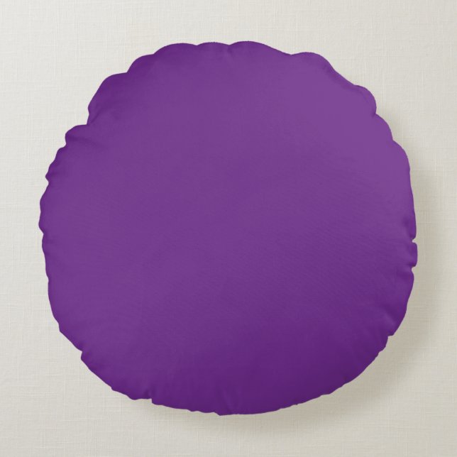 Lavendel Rund Kudde (Framsidan)