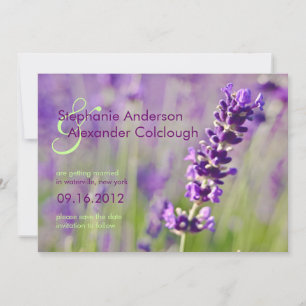 Lavendel • Spara datum-anmälan Datumet