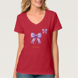 Lavendel Stetoskop Slinga Konst T Shirt