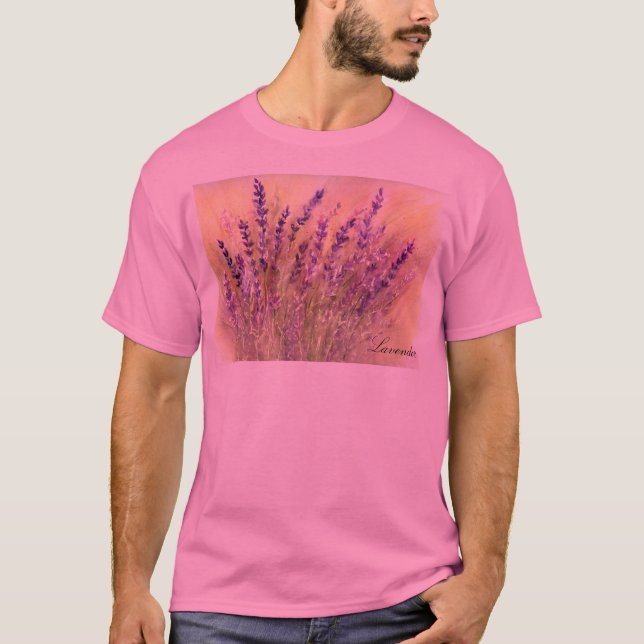 Lavendel T-shirt (Framsida)