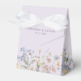 Lavendel Vår Vildblomma Äng Trädgård Bröllop Presentaskar