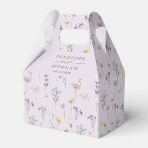 Lavendel Vår Vildblomma Äng Trädgård Bröllop Presentaskar