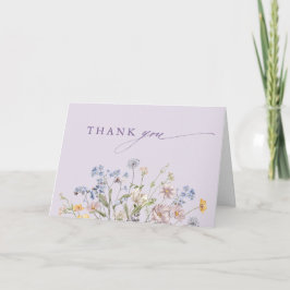 Lavendel Vår Vildblomma Äng Trädgård Bröllop Tack Kort