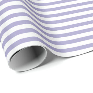 Lavendel Vit Rand Papprare Presentpapper