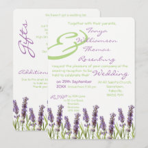 Lavendelaftoninbjudan