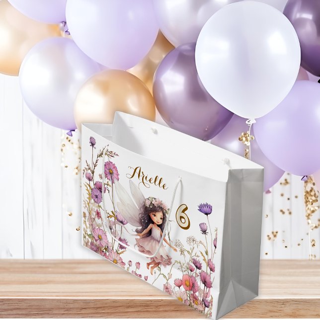 Lavendelälva vildblomma pixie födelsedag (Skapare uppladdad)