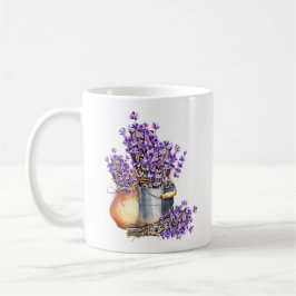 Lavendelblomkrus Kaffemugg