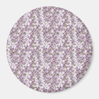 Lavendelblomma Vattenfärg Magnet