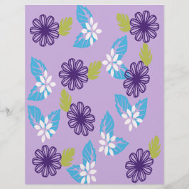 Lavendelblommig 
