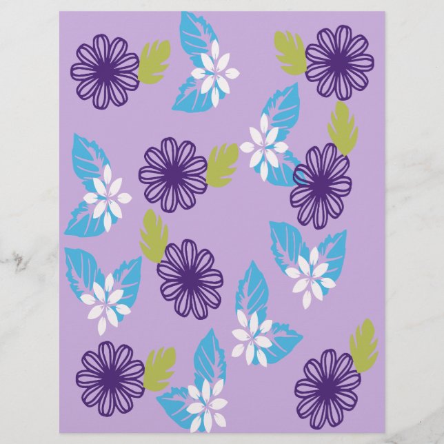 Lavendelblommig  (Framsida)