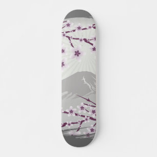 Lavendelblomning Mini Skateboard Bräda 18,5 Cm
