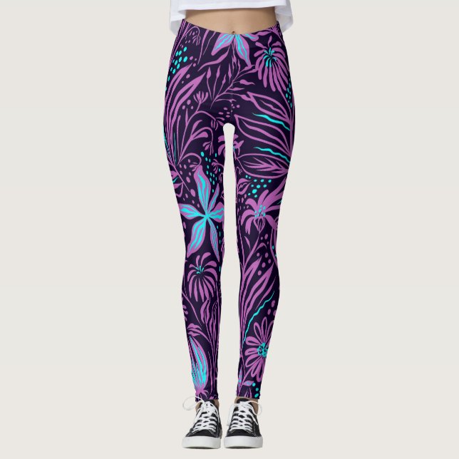 Lavendeldröm Leggings (Framsida)
