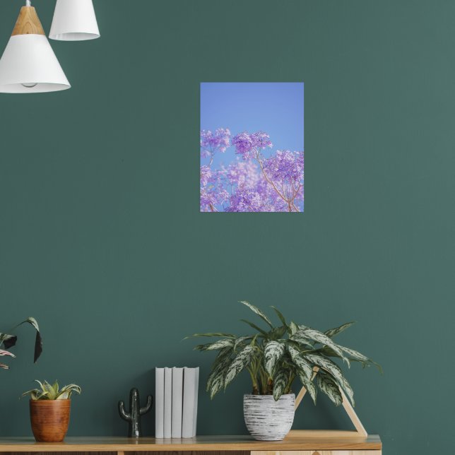 Lavendeldrömmar under en öppen himmel poster (Vardagsrum 1)