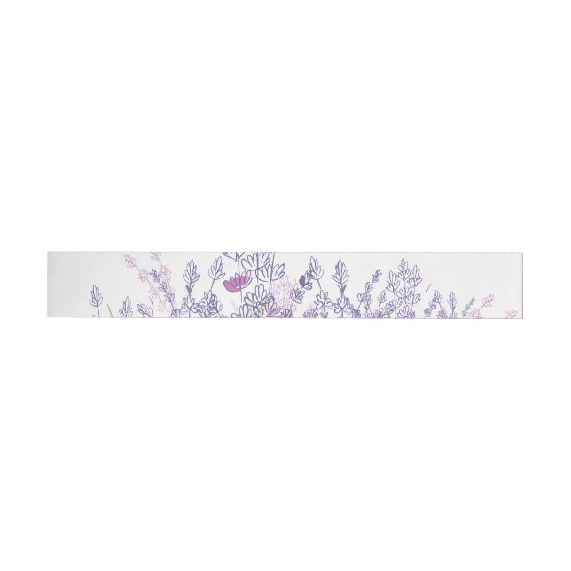Lavendelflower Etikettband (Individual)