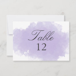 Lavendelförmörkelse | Bordskort