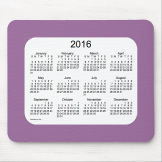 Lavendelkalender 2016 av Janz Mousepad Musmatta