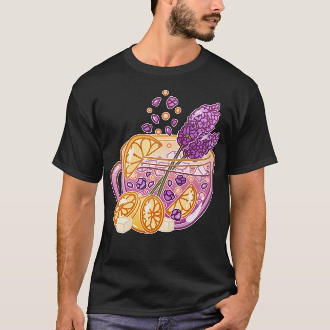 Lavendellimonad T Shirt (Framsida)