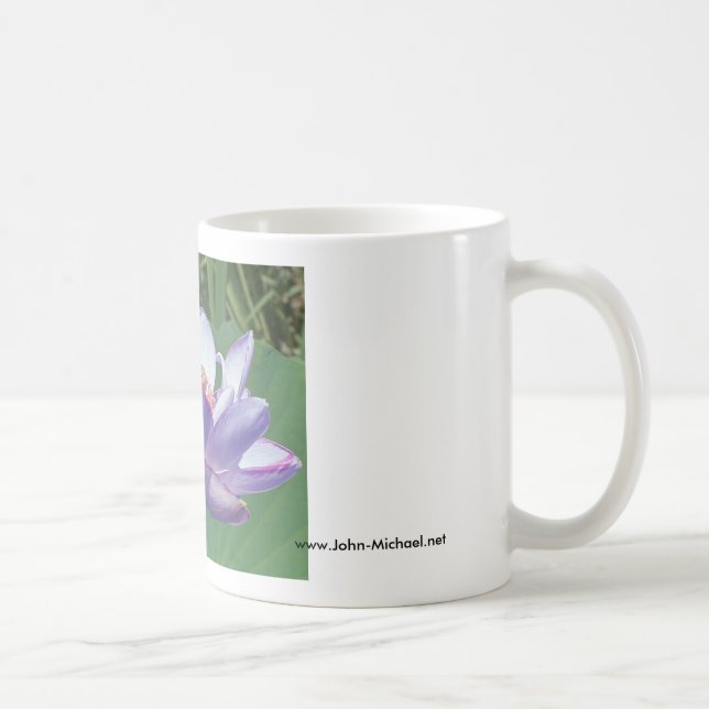 Lavendellotusblomma på Kenilworth vatten- Kaffemugg (Höger)