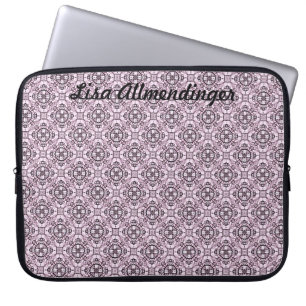 Lavendelmönsterelektronik hänger lös laptop sleeve