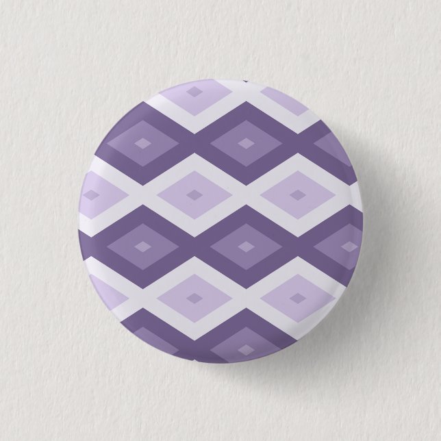Lavendelns diamant mönster knapp (Framsida)