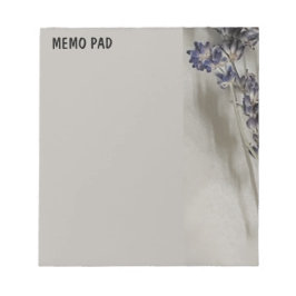 Lavendelstenar med Grått-högdagrar Anteckningsblock