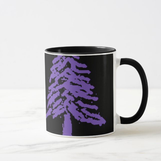 Lavendelträdklotter V4.0 Mugg (Höger)