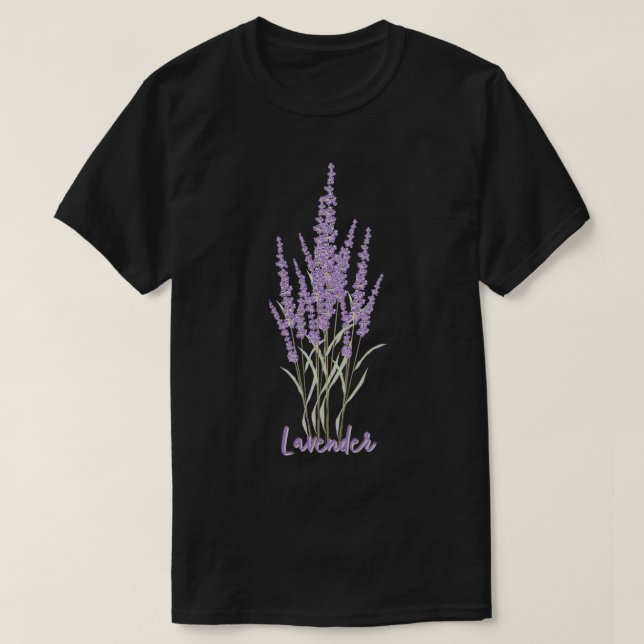 Lavender 1 t shirt (Design framsida)