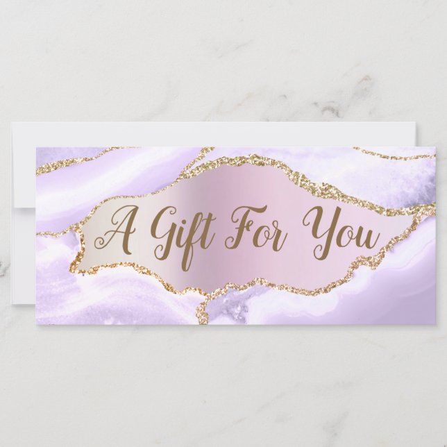 Lavender Agate Faux Pearlescent Foil (Framsida)