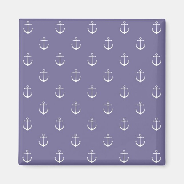 Lavender Anchors Away Magnet (Framsidan)