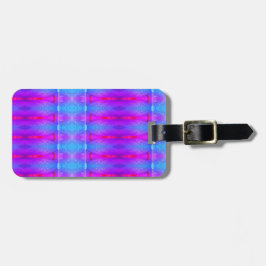 Lavender Art Deco Ikat Miami Bagagebricka