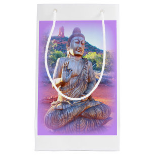 lavender aura buddha