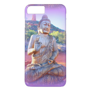 lavender aura buddha