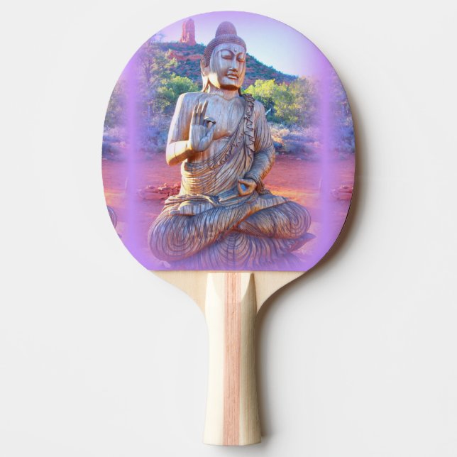 lavender aura buddha pingisracket (Framsidan)