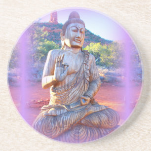 lavender aura buddha underlägg sandsten
