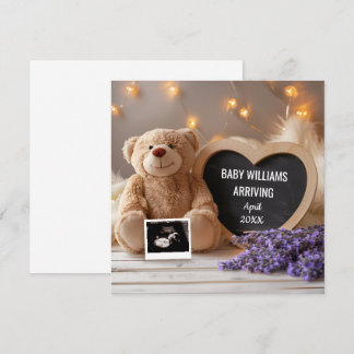 Lavender Baby meddelande Social Media Inbjudningar