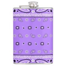 Lavender Bandana Paisley Land Hip hop Cowboy