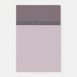 Lavender Birds in Vineyard Kilim Ornament Post-it Block