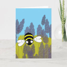 Lavender Birthday Card Kort